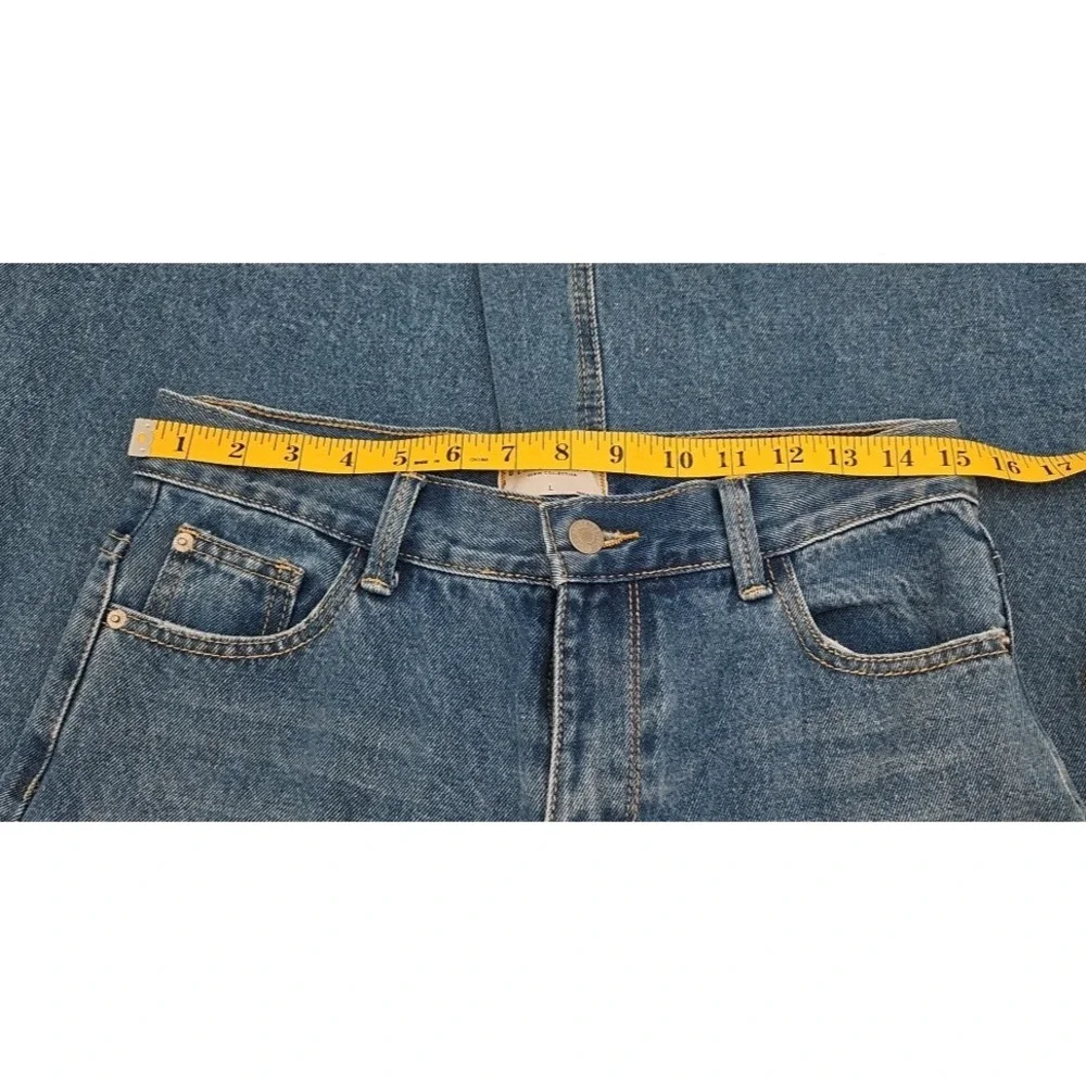 Blank PAIGE Denim Collection High‎ Rise Wide Leg 32 Inch BelL Jeans W/Large *EUC